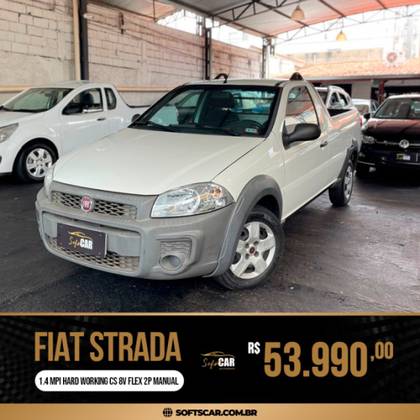 FIAT STRADA 1.4 MPI HARD WORKING CS 8V FLEX 2P MANUAL